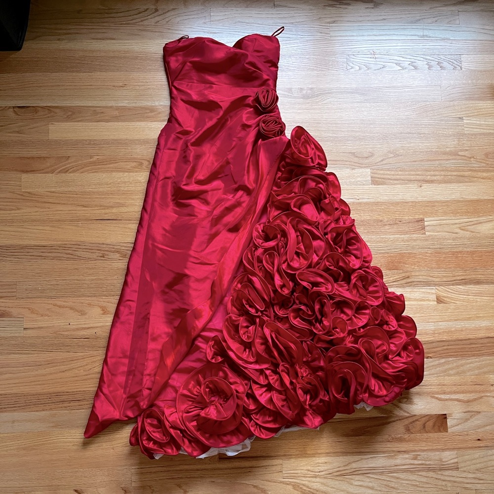 Red dress